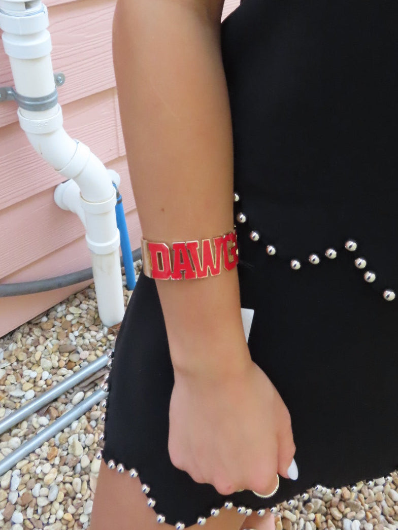 UGA Varsity Outline Cuff