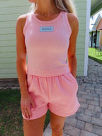 HAVEN Tank and Shorts Set - Pink
