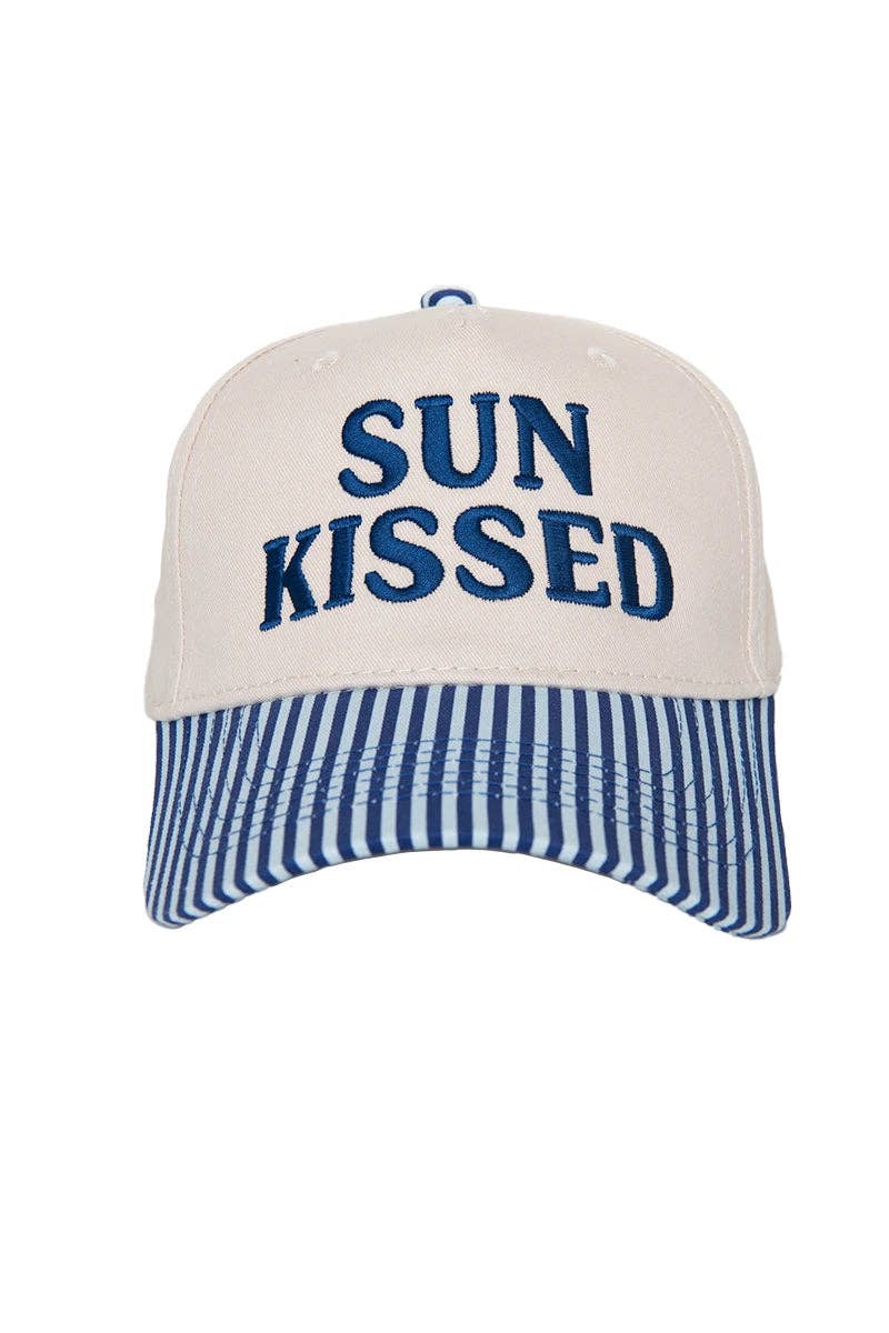 SUNKISSED Navy Trucker Hat