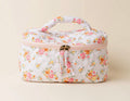 Quilted Cosmetic Bag - Daydream Cream