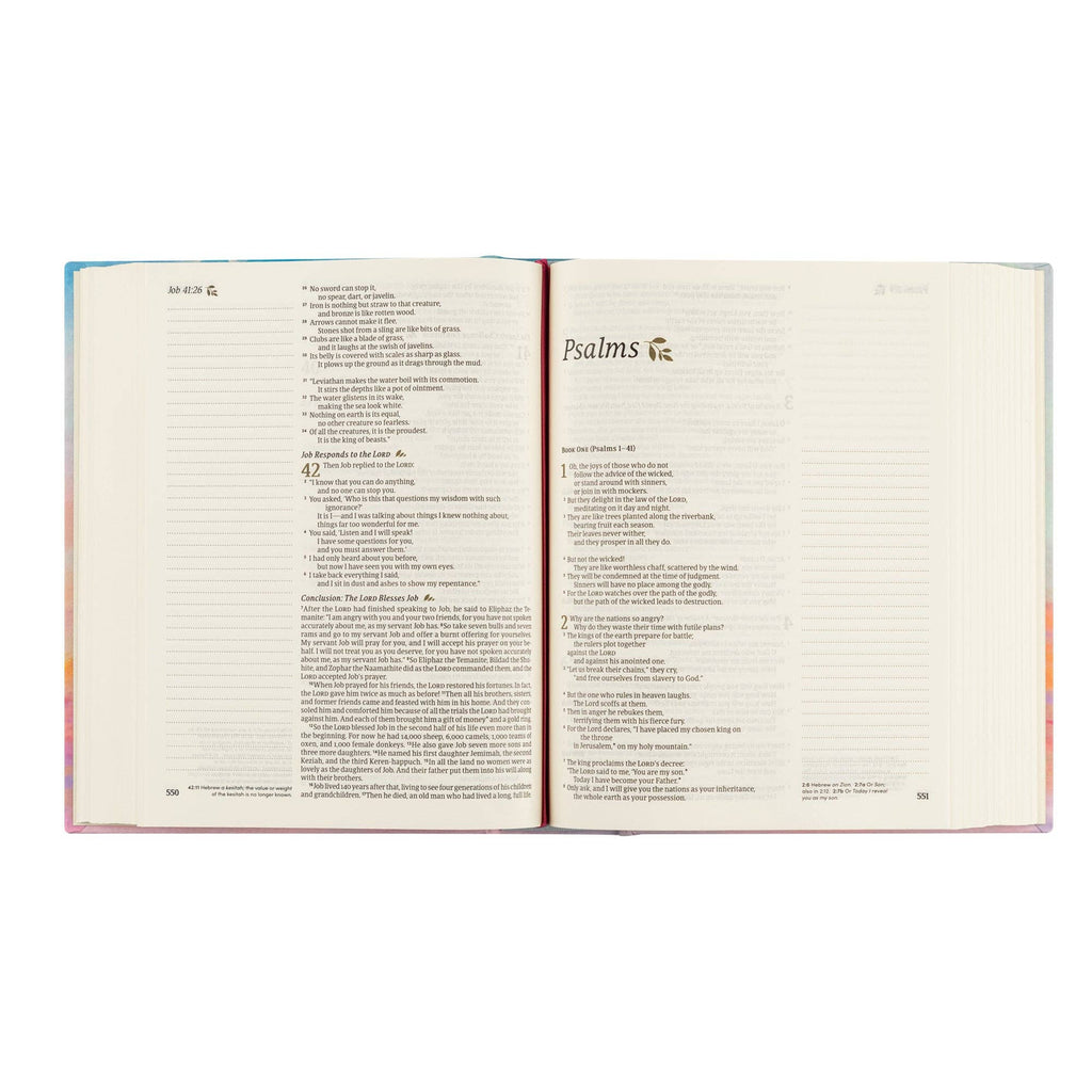 Hosanna Revival NLT Notetaking Bible: Rosemary Beach Theme