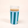 Sip Savvy Drink Sleeve – Sicily Stripes Teal