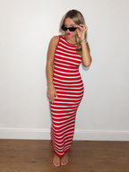 Saturday in Athens Stripe Midi
