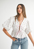 Sweet Meadow Blouse - Pink