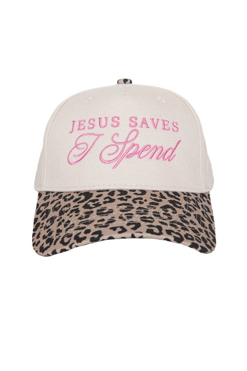 Jesus Saves | Leopard and Tan