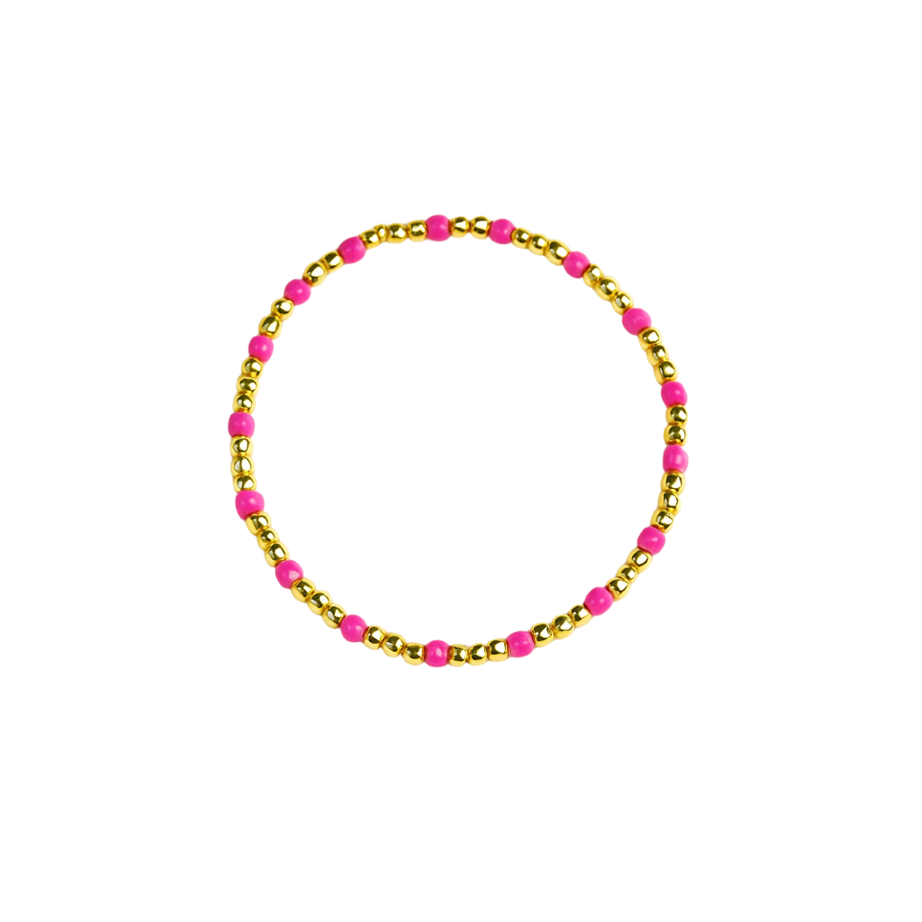 Coco’s Beads: The Bubbly- Pink