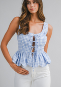 Bluebird Tie Top