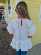 Classic Peplum Top