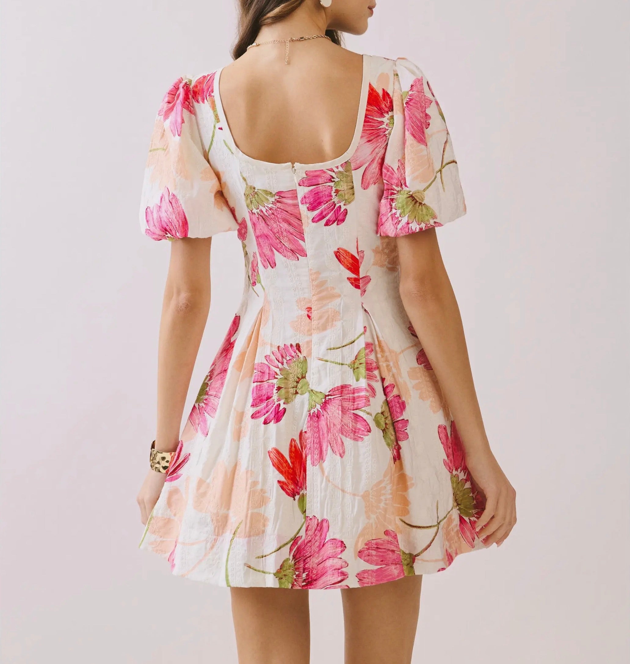 Floral Print - MINI dress
