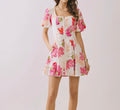 Floral Print - MINI dress