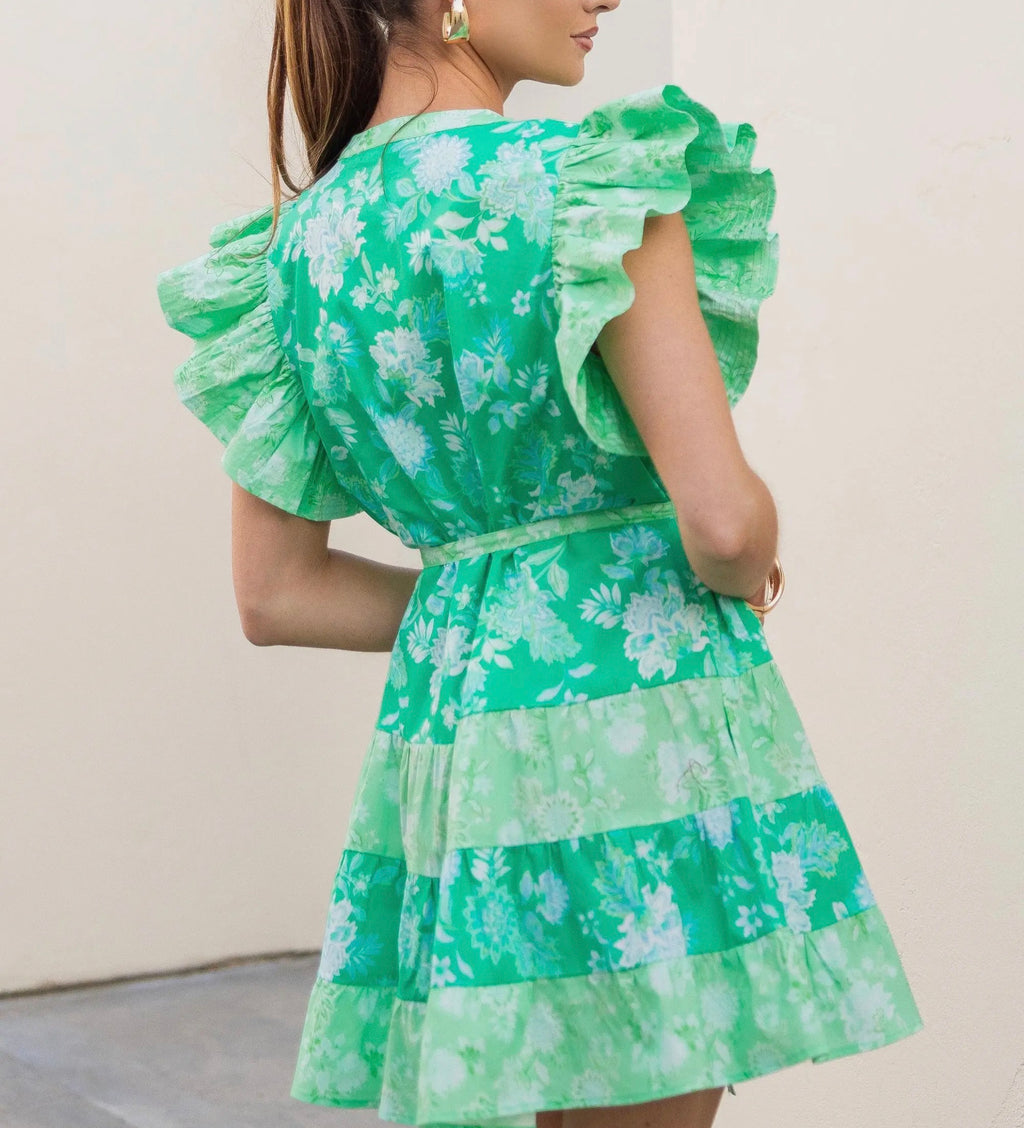 Green Garden - Mini Dress