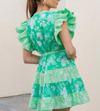 Green Garden - Mini Dress