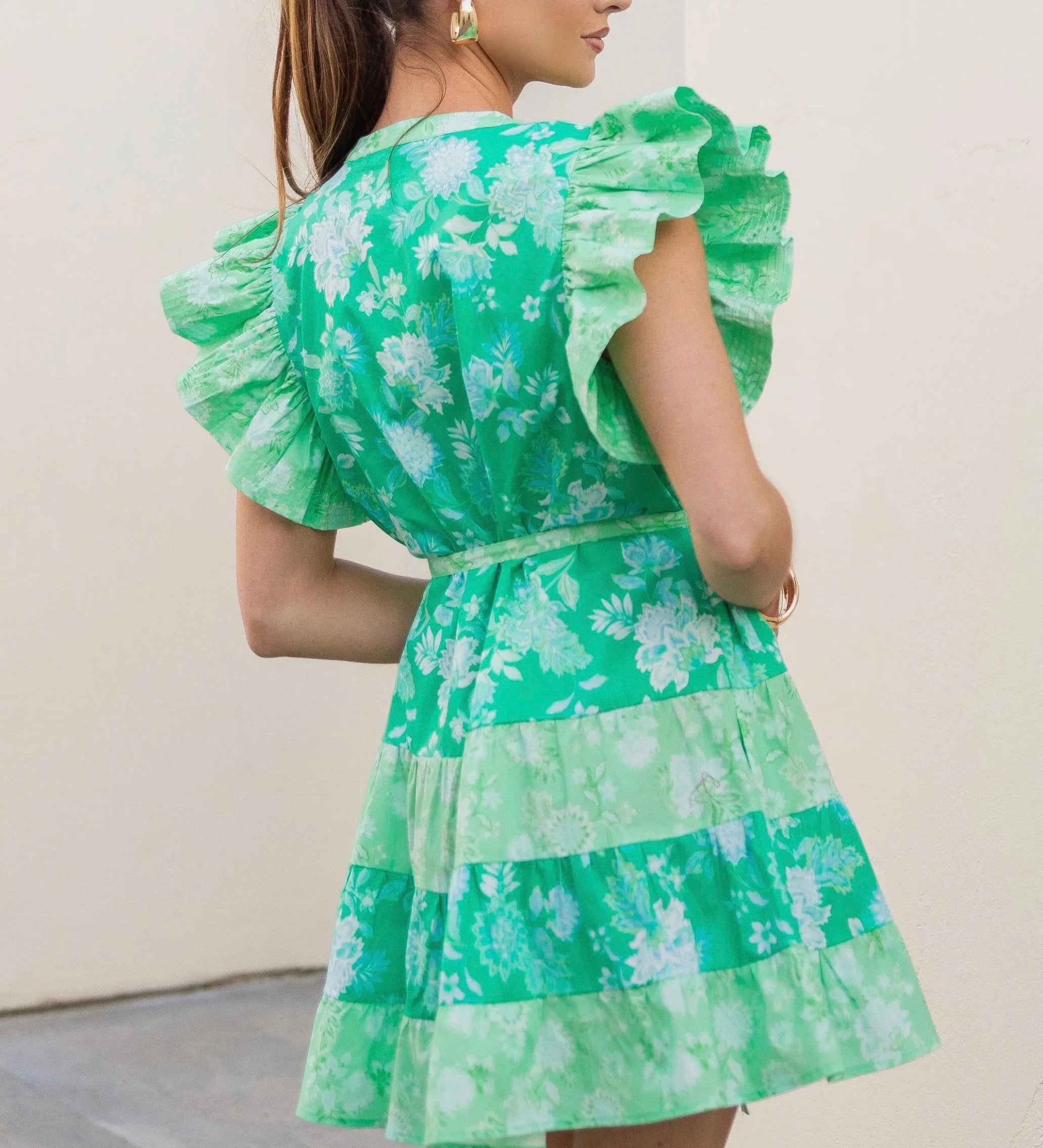Green Garden - Mini Dress