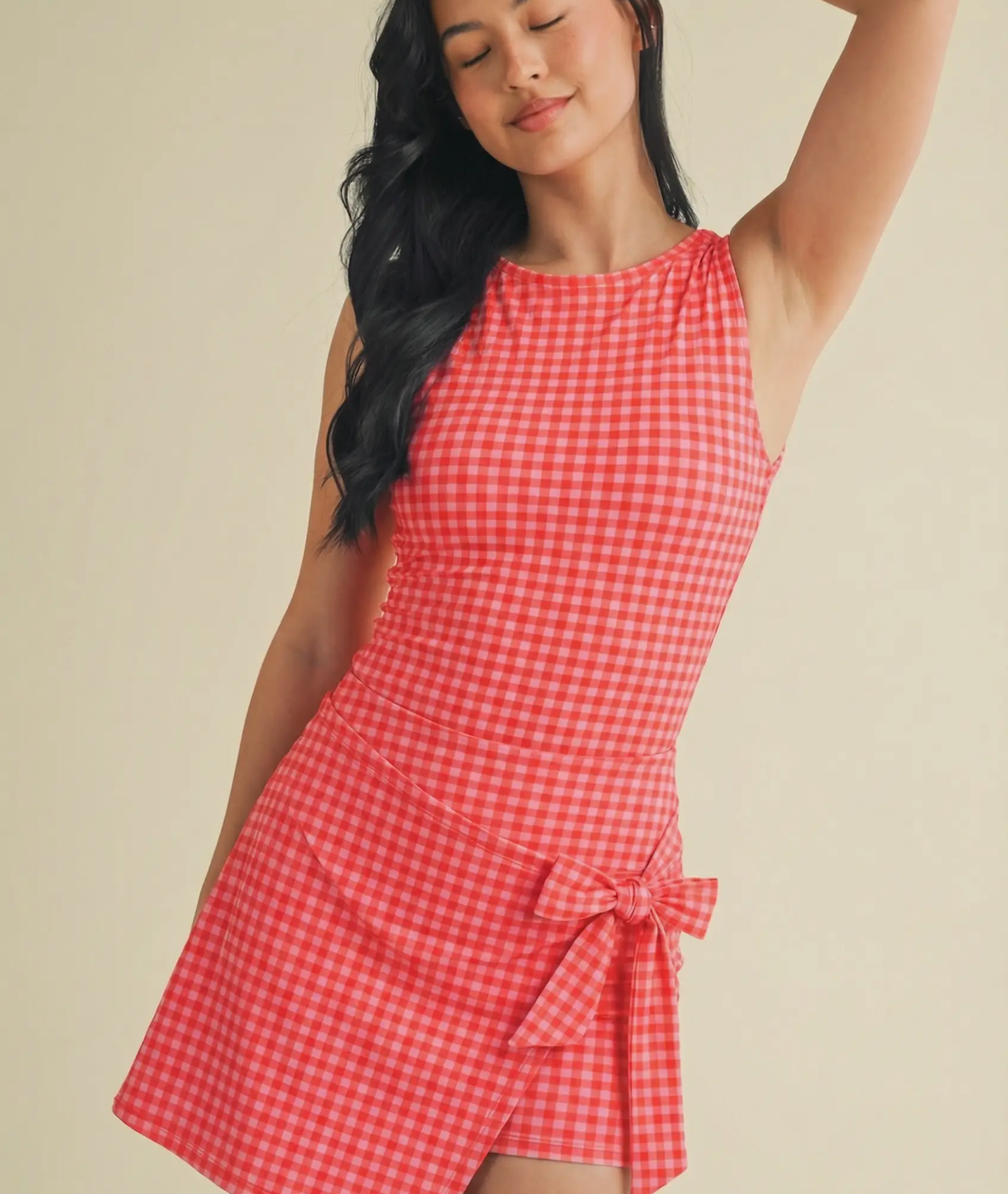 Bright Pink Blossom Active Dress