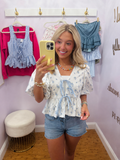 Sweet Meadow Blouse - Blue