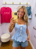 Bluebird Tie Top