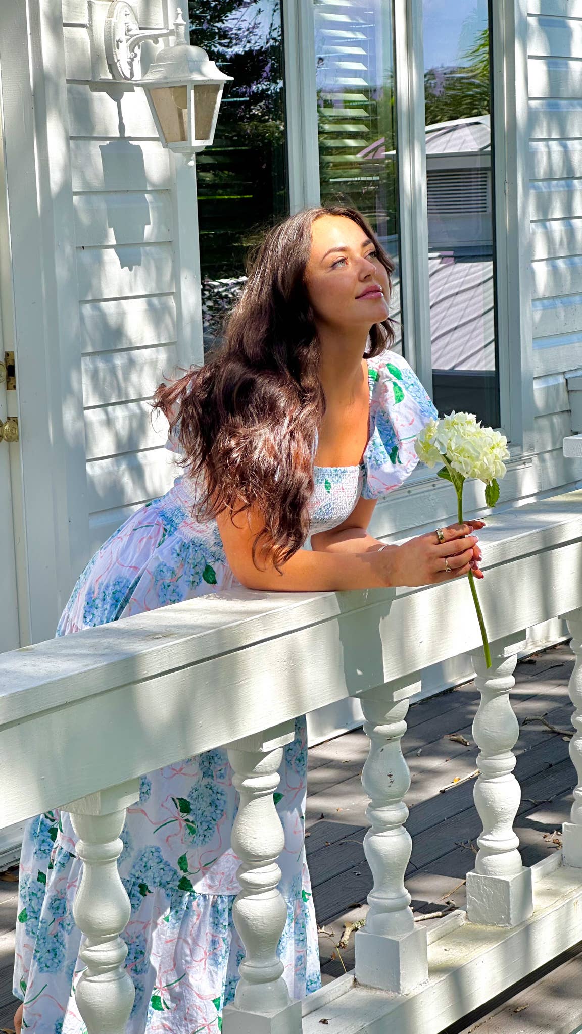 Hydrangea Blooms Dress