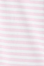 Sunny Days Skort Set: Pink/White Stripe