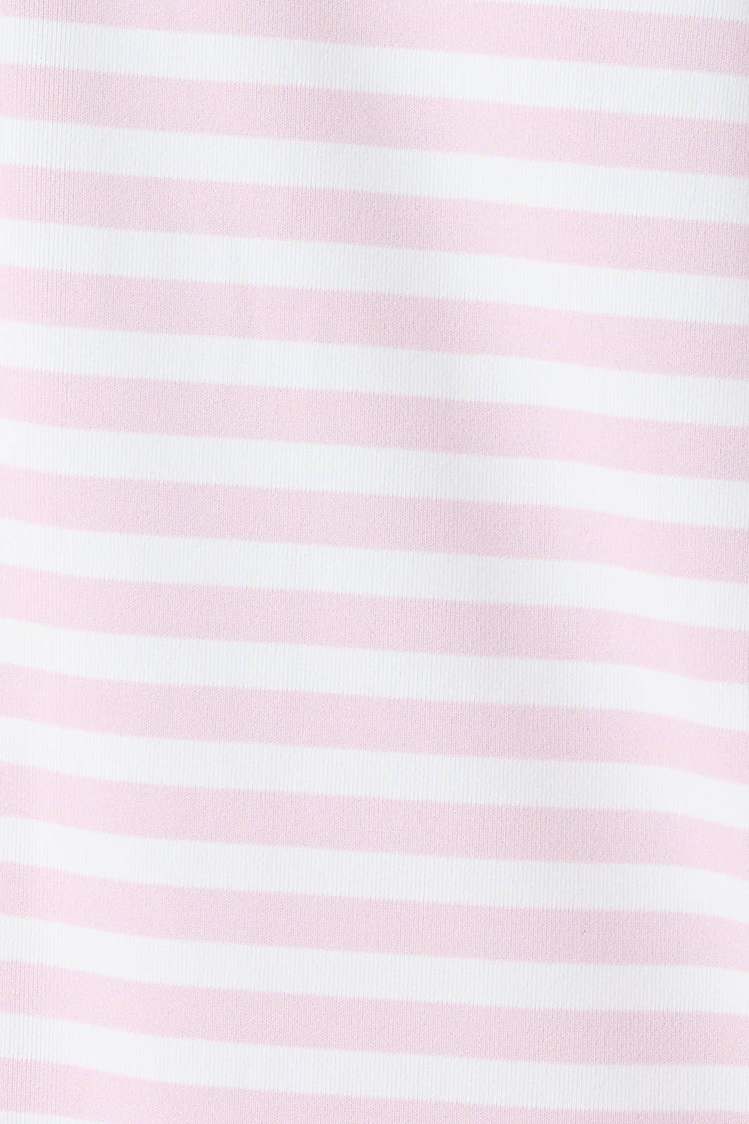 Sunny Days Skort Set: Pink/White Stripe